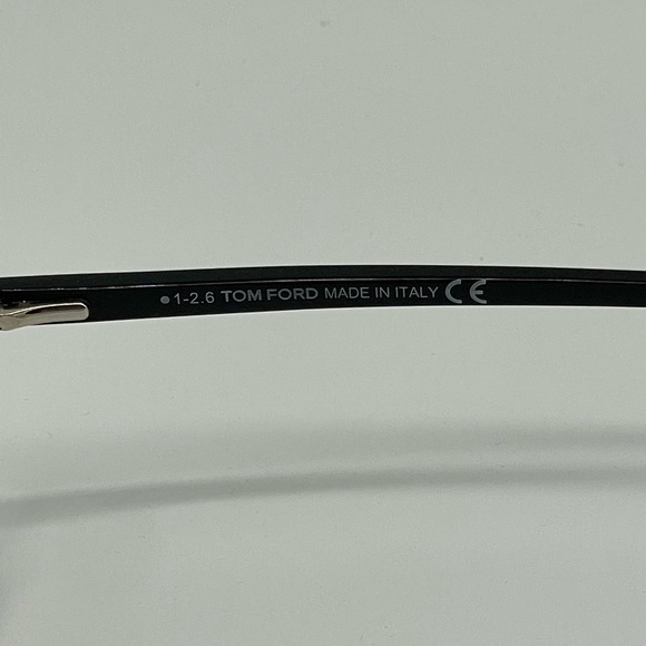 EUC Tom Ford Unisex 50mm Black Frame Eyeglasses - Picture 8 of 9